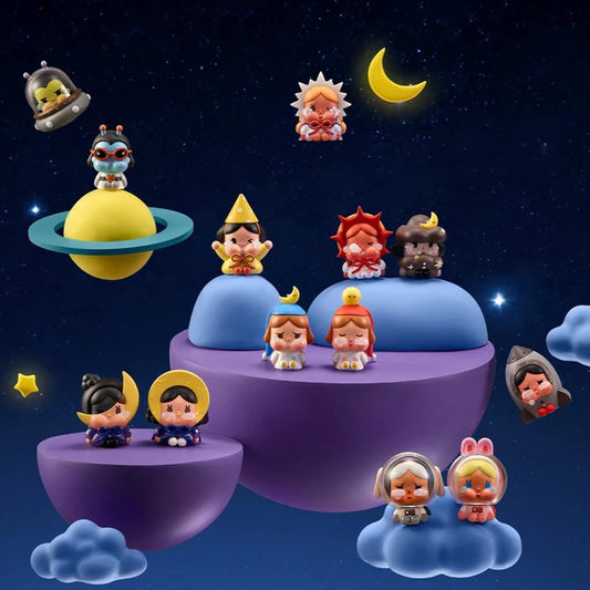 6.Crybaby Crying To The Moon-Sitting Series Mini Figures Blind Box